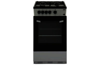 Beko BSG580S Gas Cooker - Silver